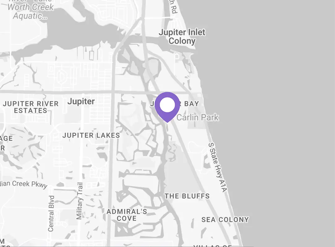 Map showing the location of Venue Marketing Group